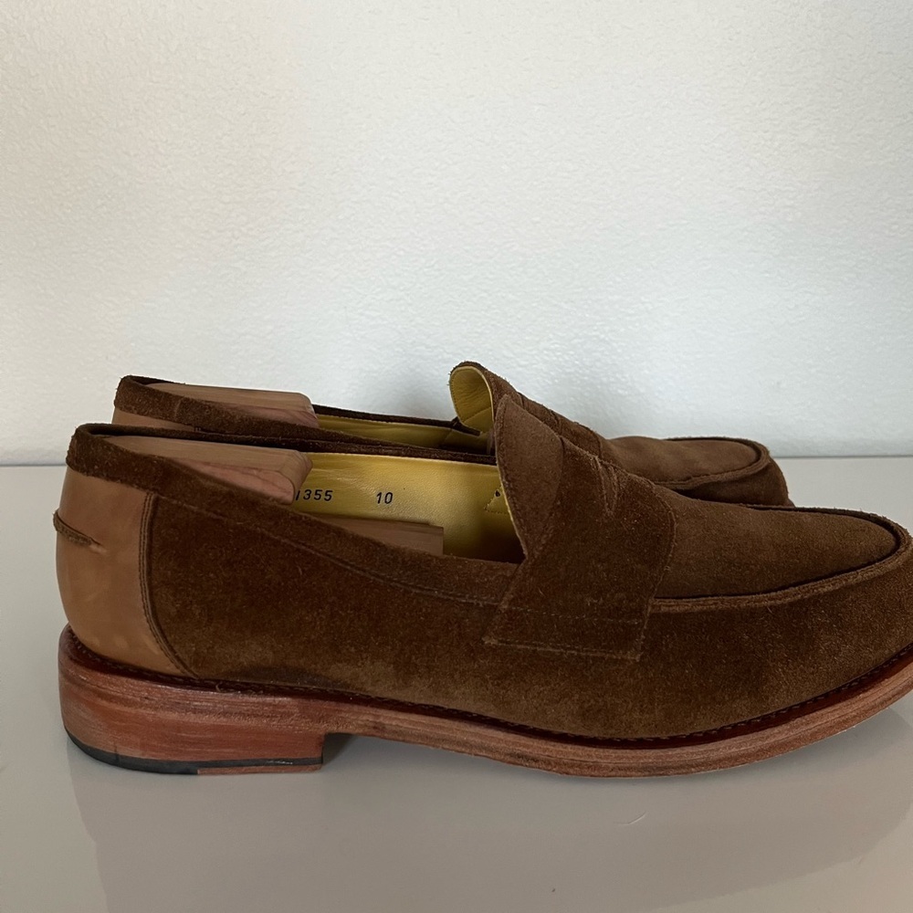 3Sixteen & Blackstock & Weber Suede Men's Loafers - Picture 8 of 11